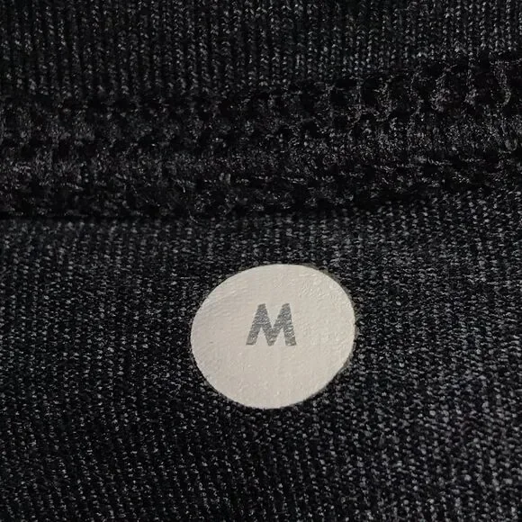 LULULEMON Jogger Men M Black Relaxed Fit Straight Leg Drawstring Trouser Pants - Picture 13 of 14